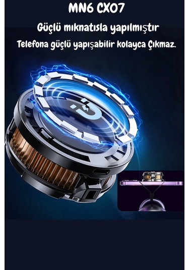 Cx07telefon Soğutucu Fan/15w Power Radyatörlü/tablet Soğutucu Fan