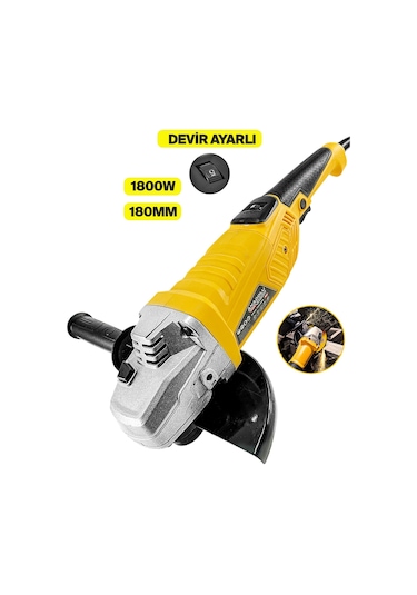 Anadolu Strong ANS1099 1800W Profesyonel Spiral Taşlama Makinesi 180 MM