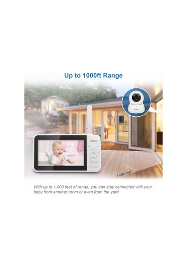 Vtech Vm924-2 Uzaktan Pan-tilt-zoom 2 Kameralı Video Monitörü - 5 Inc