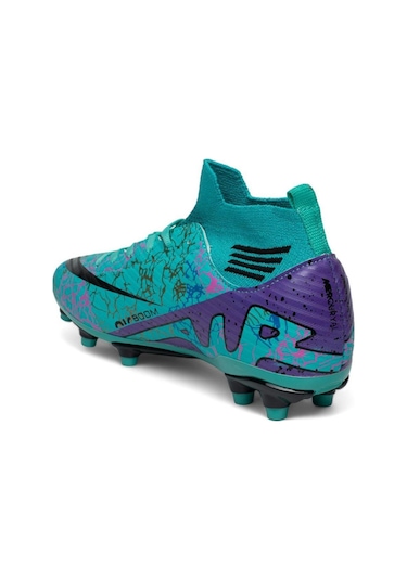 Laliga Air 565 Mdl. Turkuaz-mor 31-35 Krampon Futbol Ayakkabı Turkuaz