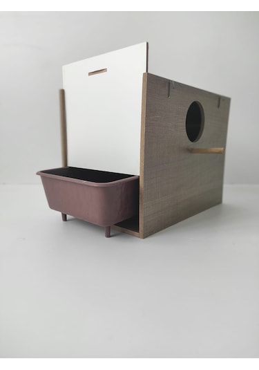 Büyük Boy Sultan Yuvalık Folluklu 29 x 22 x 19 CM Çift Açılır Mdf Yuva