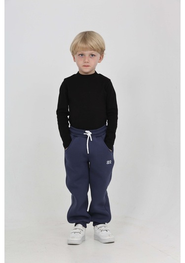 Toontoy Erkek Çocuk Cool Nakışlı Eşofman Alt İndigo