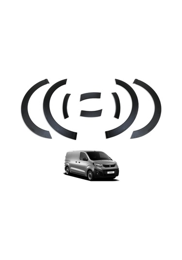 Peugeot Expert 3 Traveller Ferrous Çamurluk Koruma Dodik Seti 8 Parça 2017 Ve Üstü