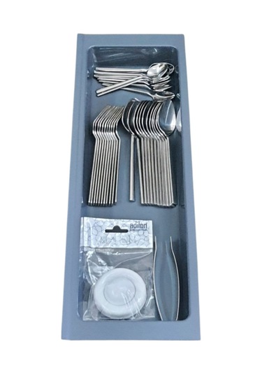 Mutfak Çekmece Içi Tek Bölmeli Kaşıklık, Antrasit, 16cm X 48cm Antrasit