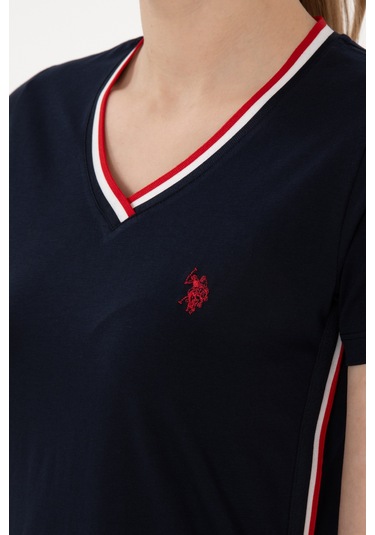 U.S. Polo Assn. Kadın Lacivert Gecelik 50312841-VR033