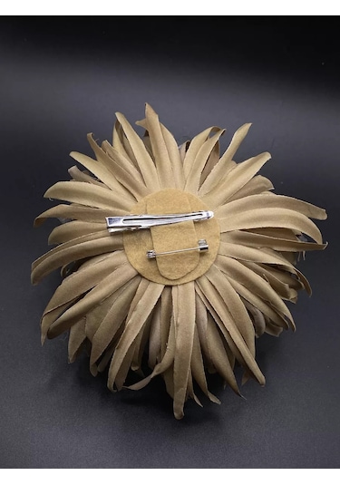 Amely Rid Kumaş Büyük Broş Toka "kore Pembesi Çiçeği" 208118038 Kakao