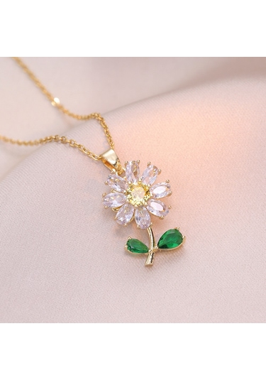 Bayan Kolye: Moda Estetiği Titanyum Çelik Kolye No.257 Çok REnkli