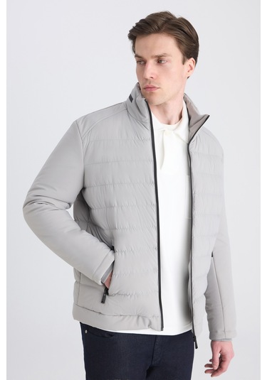 Twn Relaxed Fit Gri Düz Mont 5ec073082006m Çok Renkli