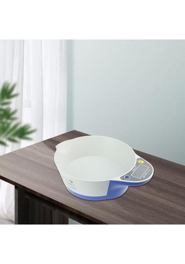 Dolıty Mutfak Gram Ölçeği Pişirme Çeşnisi Hassas Mavi Mavi