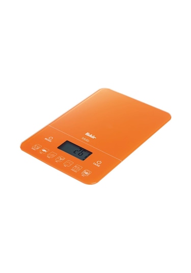 Fakir Molly Dijital Mutfak TartısıQTek Tuşla Kalori Ölçer Turuncu