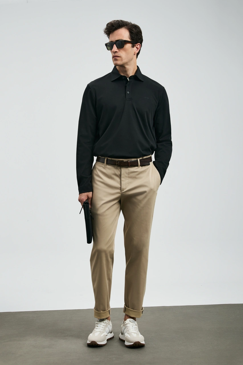 Lufian Rumı Smart Erkek Chino Pantolon Slim Fit Bej Bej 112190336100550 Bej Lufian Rumı Smart Erkek Chino Pantolon Slim Fit Bej Bej 112190336100550 Bej