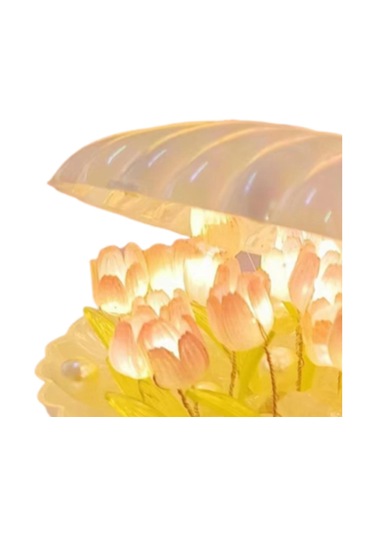 Suntek Lambası Dıy Malzemesi, Nightlight Dekorasyon Süs Başucu Beyaz Çok Renkli