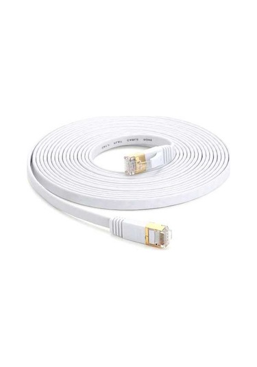 Flybuy Oksijensiz Mufunye Kablosu Kablosu Hız, Genişliği, Ethernet Düz Cat Bant Bakır Ağ 7 600mhz 20m 10gbps Sz