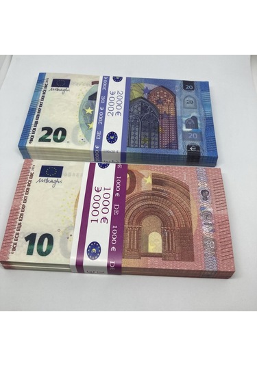 Aykar 200 Adet Geçersiz 10 Ve 20 Euro Para Dizi Film Tiktok ...