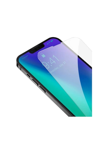 Baseus İphone 13 Pro Max 0.3mm Tempered Full Cam Ekran Koruyucu 2 Adet Set- 5775