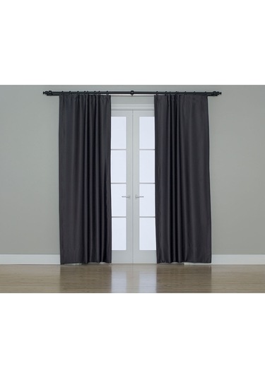 Blackout Fon Perde Antrasit Karartma Özellikli Antrasit