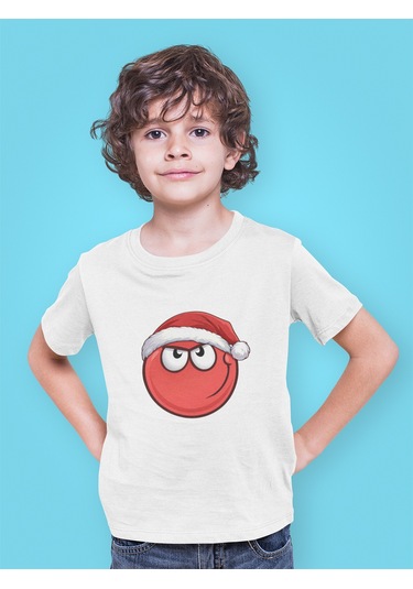 Bumeta Red Ball Karakter Baskılı Çocuk Tişört 3 Lü Set Beyaz