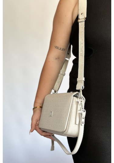 Jps-orta Boy Spor Model Çok Bölmeli 2 Asklı Kadın Çapraz Omuz Çantası 4036 Taş Kombin Taş