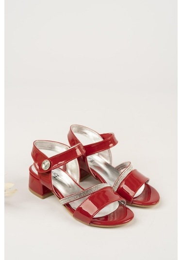 Kız Çocuk Taşlı Abiye Ayakkabı Siyah