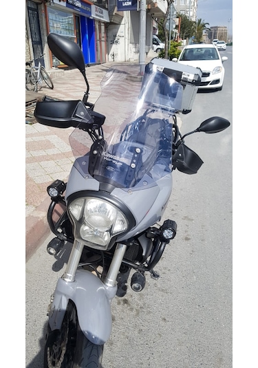 07-09 Kawasakı Versys Uzun Cam Zeus Açık Füme 4Mm 48Cm
