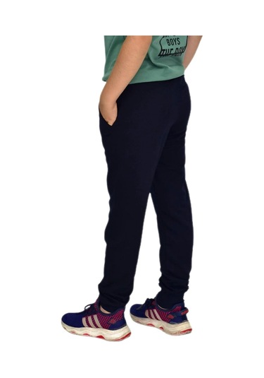 Çocuk Eşofman Altı Paça Manşetli Kız Erkek Bgl-st04726 Lacivert