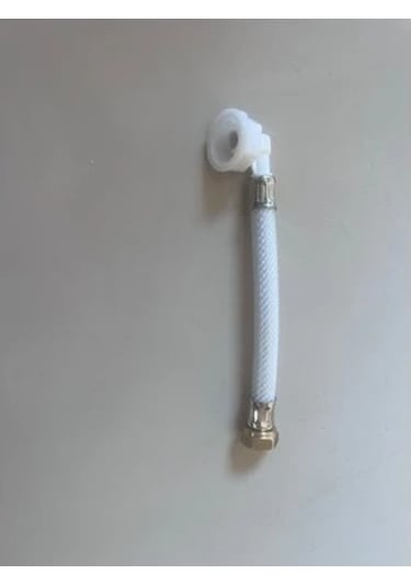 Visam Gömme Rezervuar Flex Hortum 3/8-1/2 13 Cm Beyaz