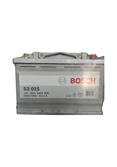 Bosch 12 Volt 70 Amper Ford Opel Tip Tam Bakımsız Akü