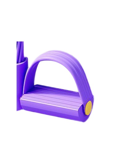 Suntek Omuz Kol Bel Için Pedal Direnç Bandı Çok İşlevli Menekşe