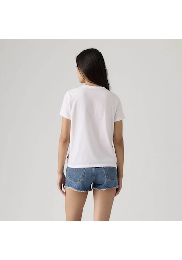 Levis Graphıc Beyaz Kadın T-shirt 005gv-0024 Beyaz