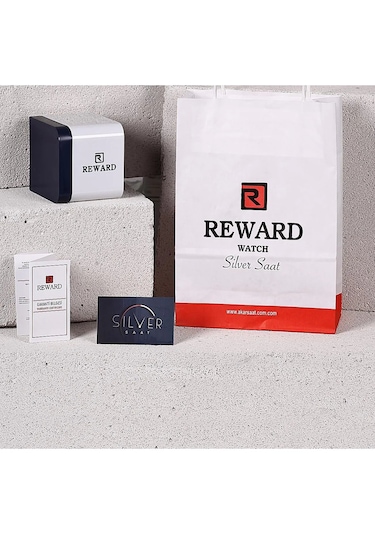 Reward Rw3252 Taşlı Şık Kadran Çelik Kordon Kadın Kol Saati