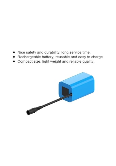 Flybuy Yem Teknesi Şarj Pil Pil Mavi İçin Edilebilir Balıkçılık Adet 7.4v 12000mah Ot Mavi