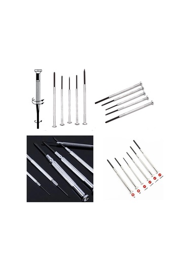 16 Parça Hassas Tornavida Seti Saatçi Ve Telefoncu Tornavidası 4172