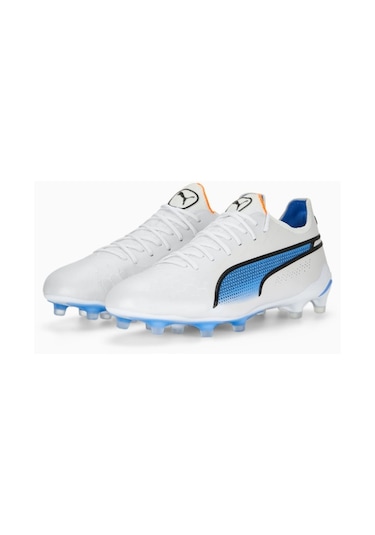 Puma Men Kıng Ultimate Fg/ag Beyaz Erkek Krampon 10709701 P-109 001