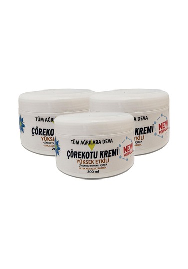 Çörek Otu Kremi White Box 200 Ml Ağrı Dindirici -3 Adet