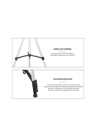 Teltree Alüminyum Tripod Kamera Ve Telefon İçin Yüksek Ayarlanabilir, 360 Döner, Sabit Ve Hafif Fotoğraf/videolar İçin Tutucu