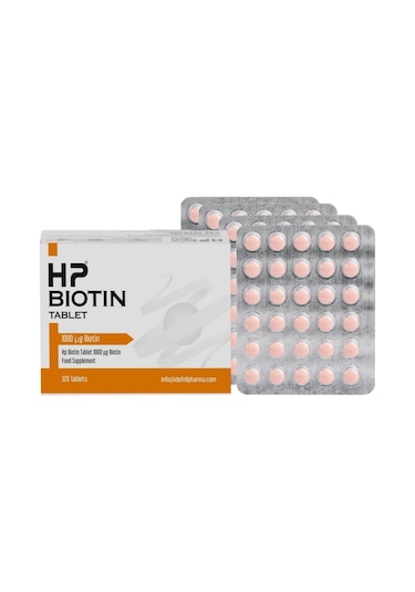 Hp Biotin 1 Mg 120 Tablet﻿﻿