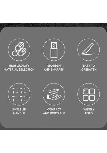 Profesyonel Mutfak Bıçağı Bileme Aleti - Tungsten & Elmas Seramik Bileme Taşı Bahçe Makası Dahil Tüm Bıçaklar İçin