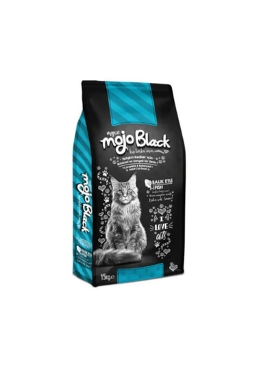 Mojo Black Balıklı Yetişkin Kedi Maması 15 Kg