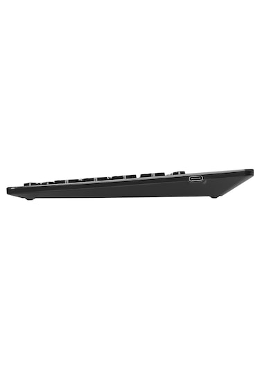 Everest KB-BT84 Bluetooth Ultra İnce + Şarjlı Q Mac/Win/Android/Uyumlu iOS  Kablosuz Klavye