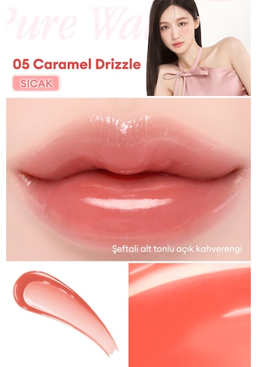 Dasique Pure Water Lip Gloss 05 Caramel Drizzle