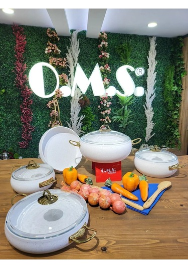 Kure - 3024 - 9 Parça - Bio Granit - Pfoa Ve Ptfe Free - Tencere, Tava, Çeyiz Seti Beyaz