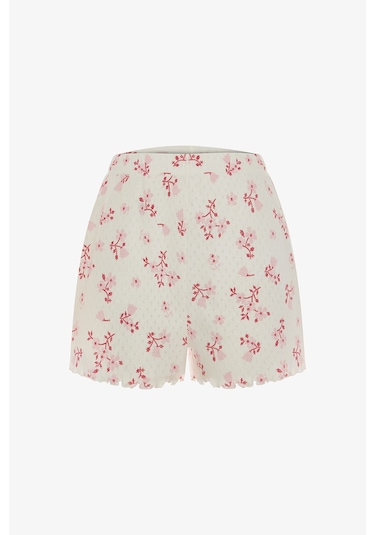 Penti Pembe Blossom Pointel Şort Pijama Altı