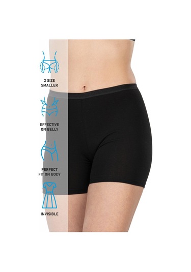 Siyah Mı Emay 1430 Modal Cotton Mini Tayt SiYAH