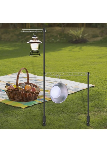 Homyl Kamp Masaüstü Depolama Rafı Askı Lambası Tek-katman Tek Katman