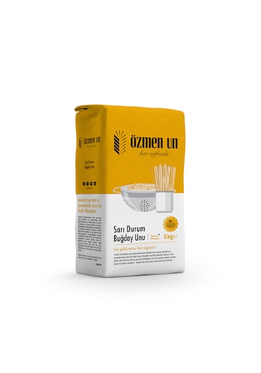 Özmen Un Sarı Durum Buğday Unu 5 Kg