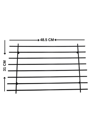 Tekmarked Çok Amaçlı Isıya Dayanıklı Metal Tencere, Tava, Fırın Tepsisi Ve Çaydanlık Altlığı Nihale 48.5x31 Cm