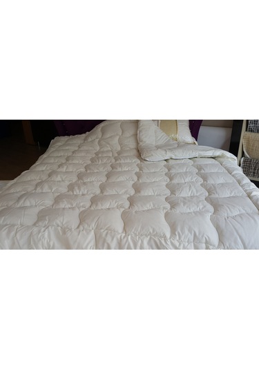 Viscoleff Doğal Boncuk Yün Bebek Yorganı