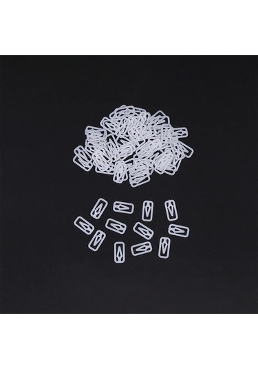 Aero Dilara Klips 34 Mm Beyaz 1.000 Adet Beyaz