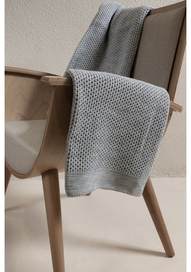 Miel Gri Akrilik Çocuk Battaniyesi 33661 80x100 Kh-33661 Gri