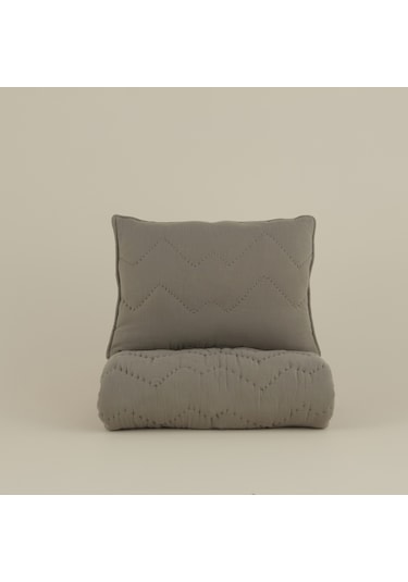 Karaca Home Bebek Arden Yastık Yorgan Seti Gri